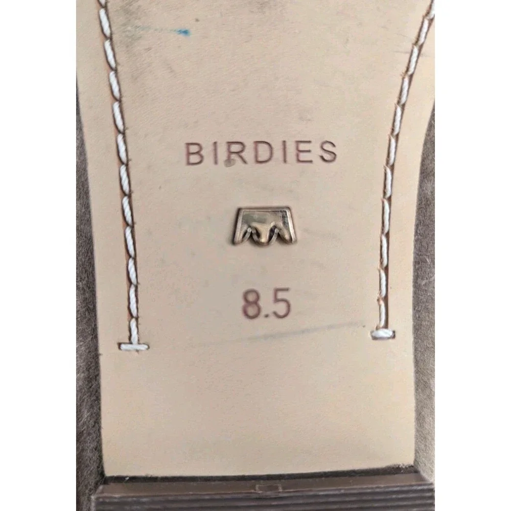 Birdies Sz 8.5 The Blackbird Oak Shimmer Loafer Bohemian Preppy Glam Office Work